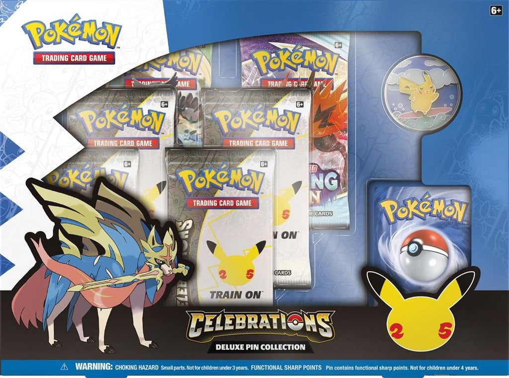 Pokémon TCG - Celebrations Deluxe Pin Collection