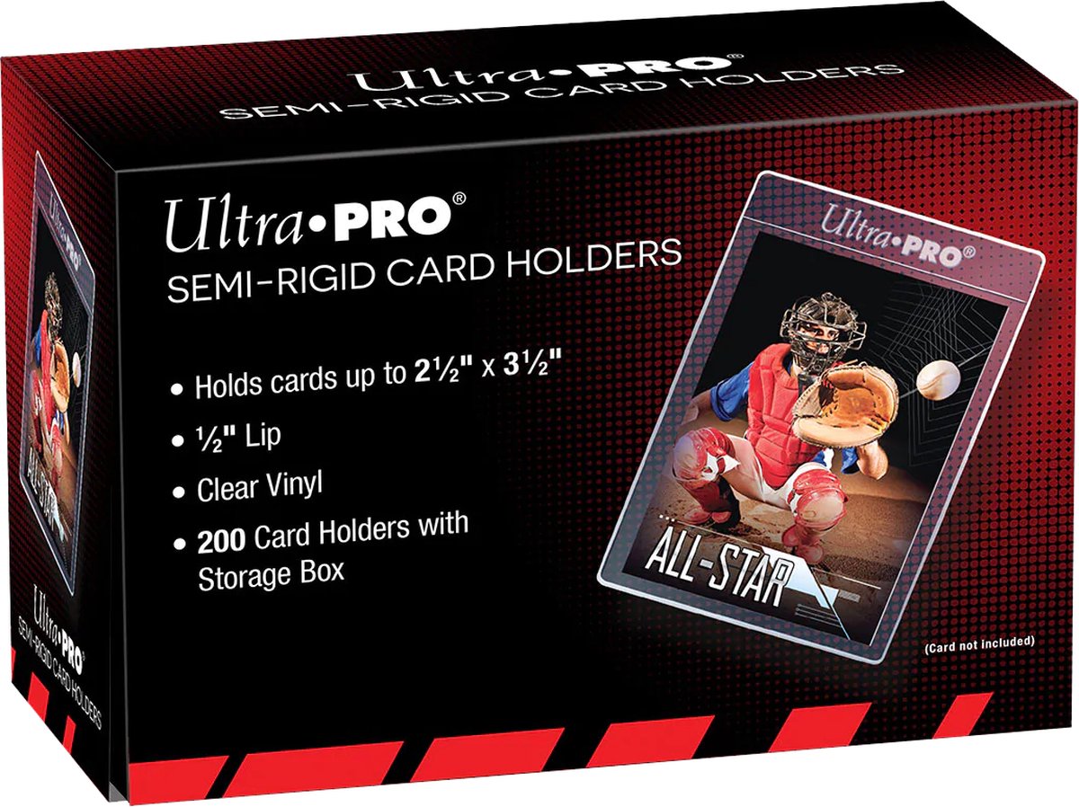 Ultra Pro Semi-Rigid Card Holders (200 stuks)