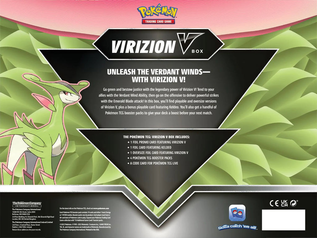 Pokémon TCG: Virizion V Box