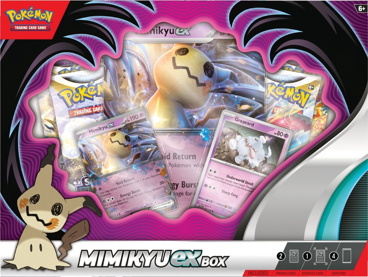 Pokémon TCG - Mimikyu EX Box