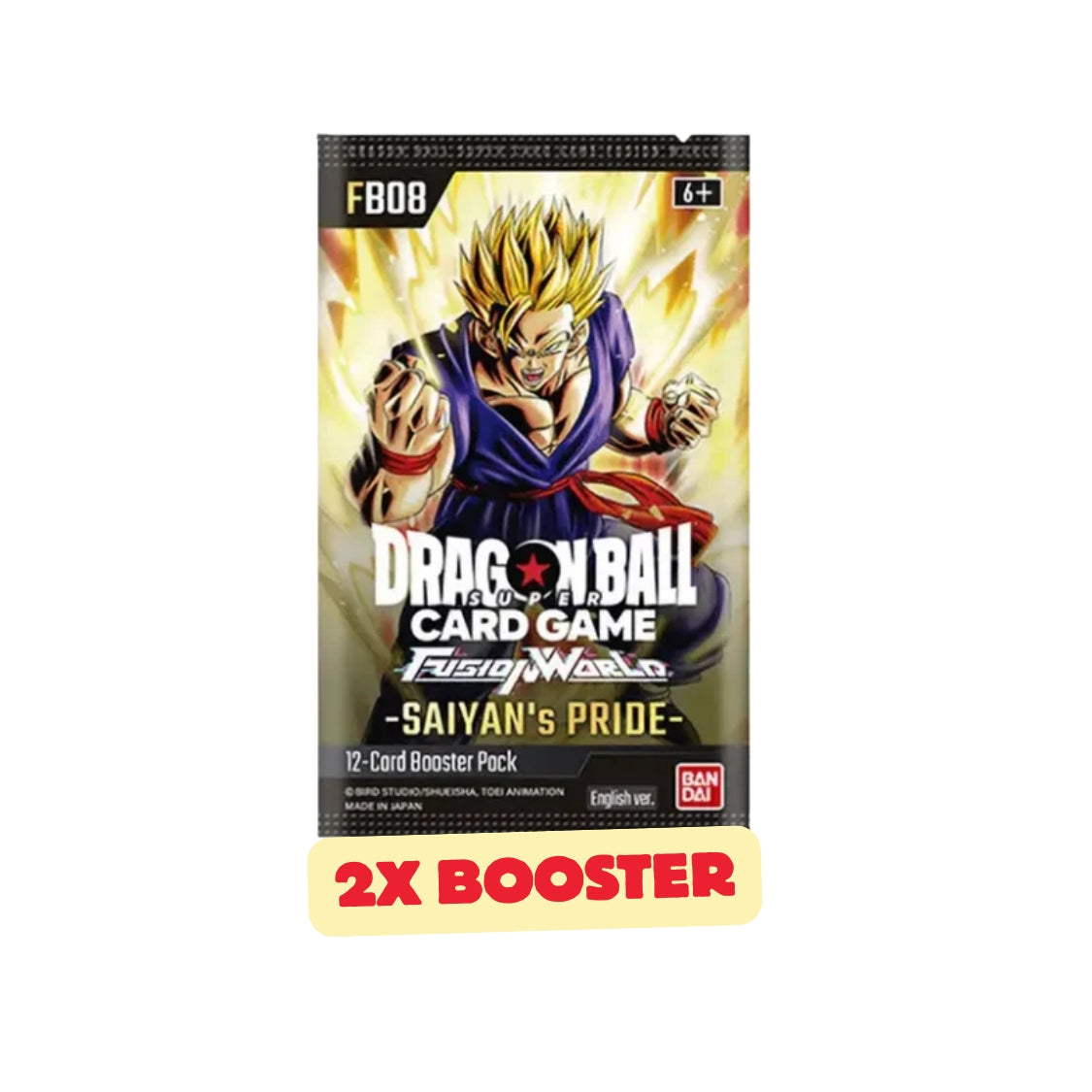 Dragon Ball SCG - Fusion World: Saiyan's pride [FB08]