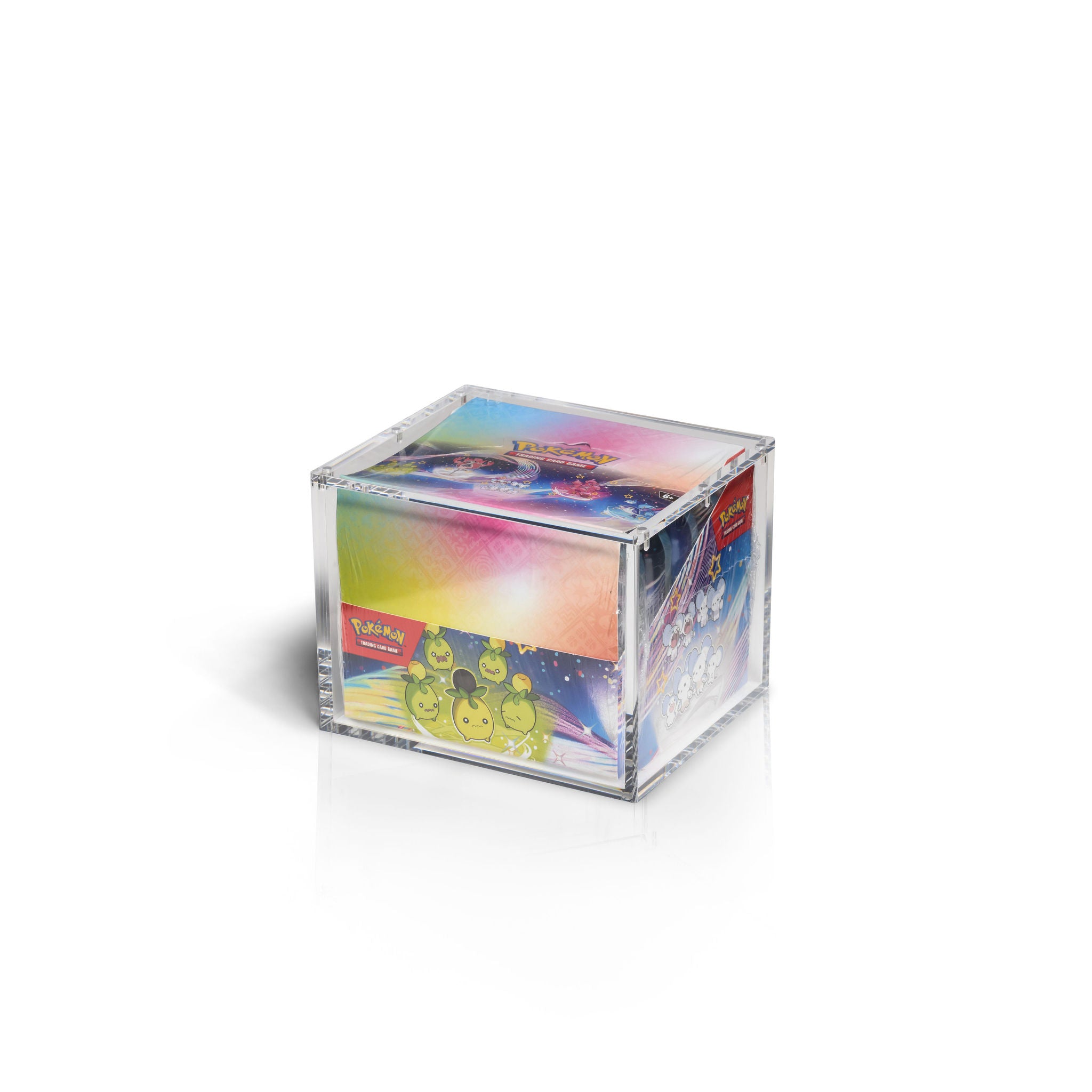 Acrylic Case - Pokemon Mini Tin Sealed Display - 10 tin