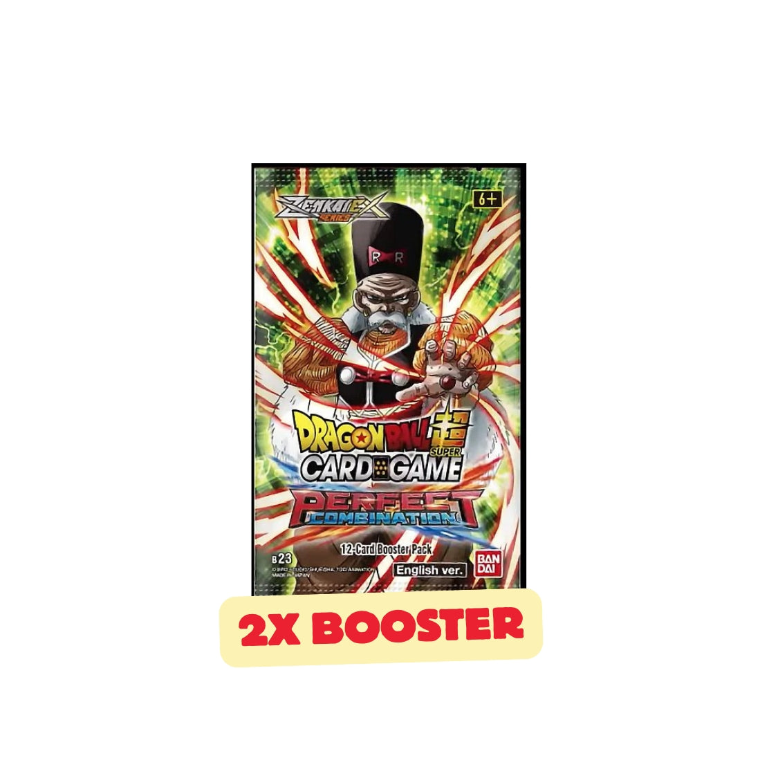 Dragon Ball SCG: Zenkai Series 06 – Perfect Combination (B23) Booster Pack / Booster Box