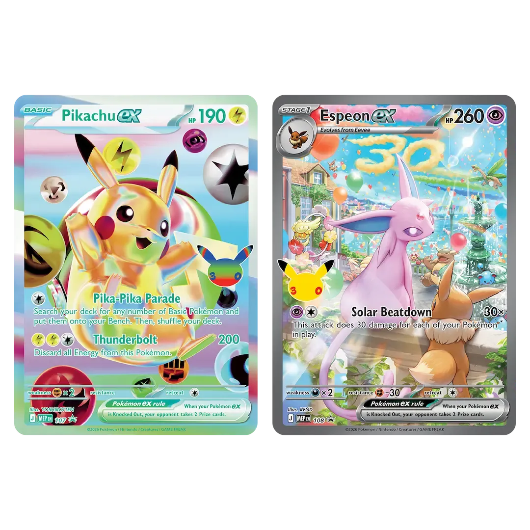 Pokémon TCG: 30th Celebration Ultra-Premium Collection – Day