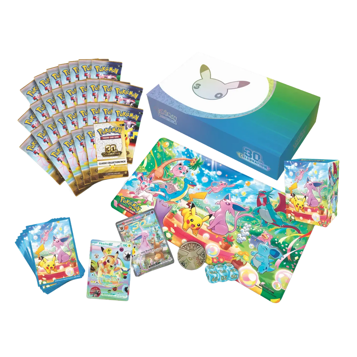 Pokémon TCG: 30th Celebration Ultra-Premium Collection – Day