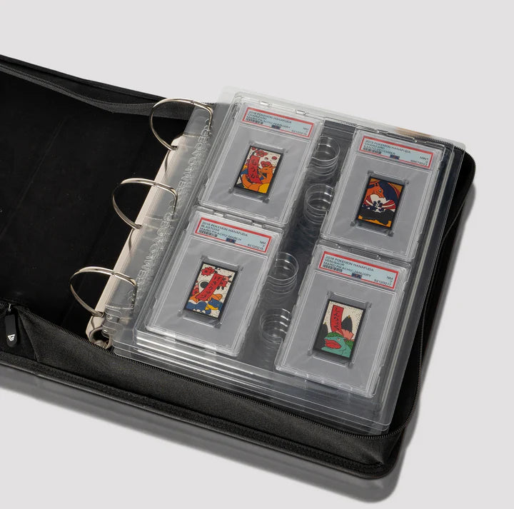 Dossier de collection Premium 3''X4'' à chargement par le haut [216 pochettes 3X3]