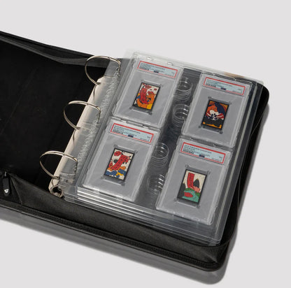 Dossier de collection Premium 3''X4'' à chargement par le haut [216 pochettes 3X3]