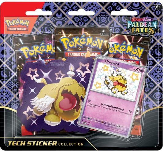 Pokémon Écarlate et Violet Paldéan Destinées Autocollant Blister