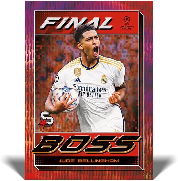 Topps: UEFA Champions League Super Stars 2023/24 Trading Cards Boosterpack