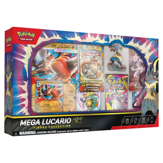Pokémon TCG: Mega Lucario EX Figure Collection