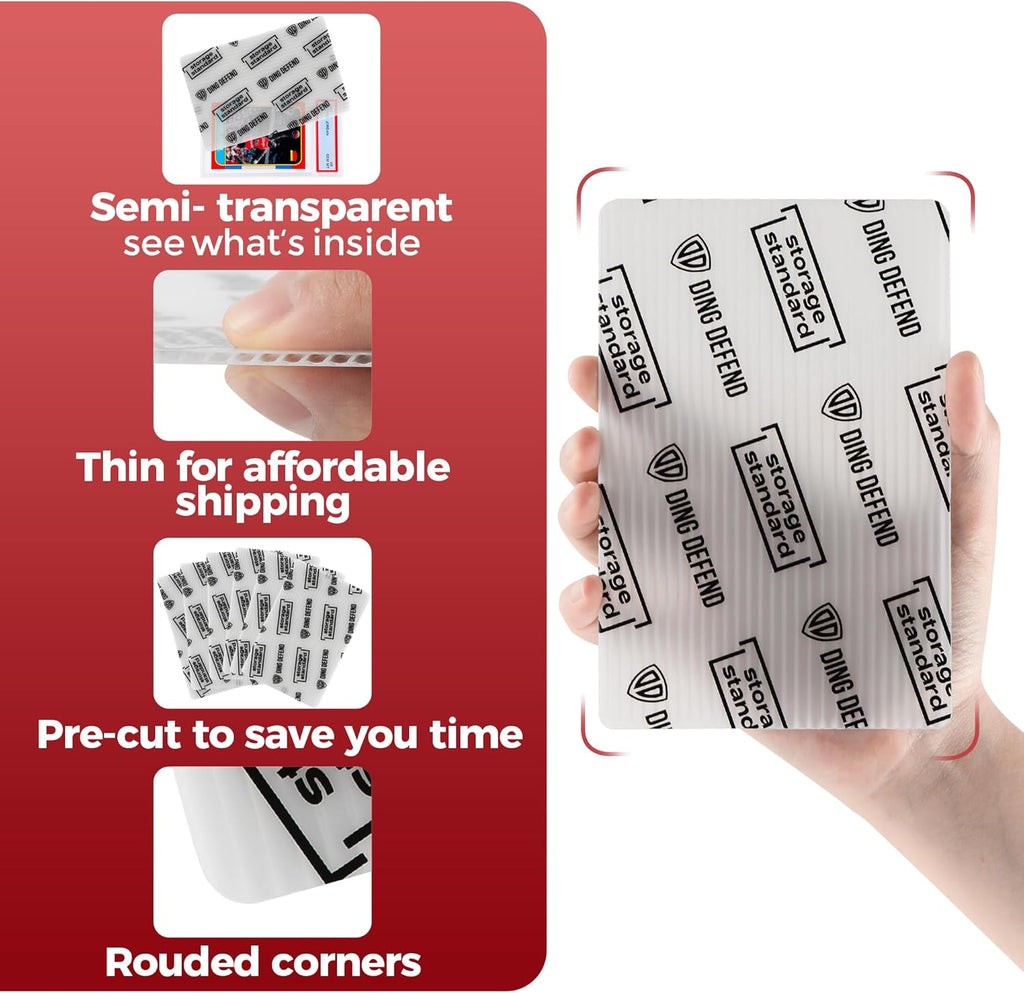 Ding defend - PSA slab Protectors Trading Cards - 110 Pack - 4'' x 6''