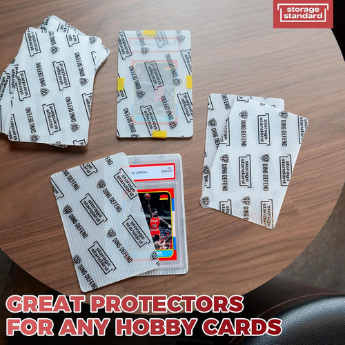 Ding defend - PSA slab Protectors Trading Cards - 110 Pack - 4'' x 6''
