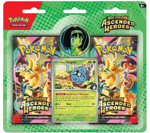 Pokémon TCG: Ascended Heroes 2 Pack Blister Erika’s Tangela