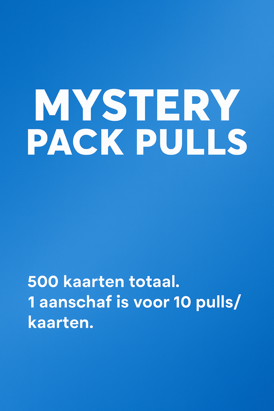 Mystery Pack Pulls – Livestream Exclusief