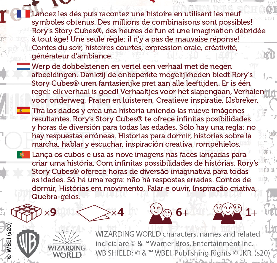 Rory's Story Cubes - Harry Potter