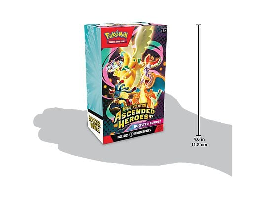Pokémon TCG: Mega Evolution – Ascended Heroes Booster Bundle