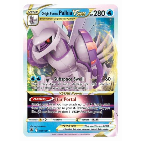 Pokémon VSTAR League Battle Decks Palkia