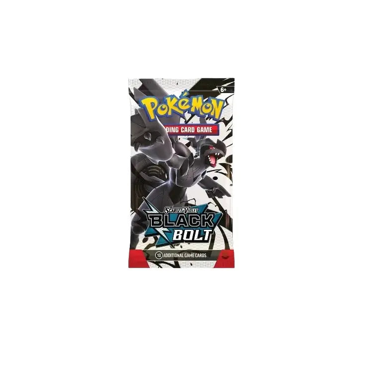 pokemon card game black bolt booster box Scarlet & Violet Bundle 25 Case Please note that this listing corresponds to one booster pack containing ten cards. Pokmon TCG: Black Bolt Booster