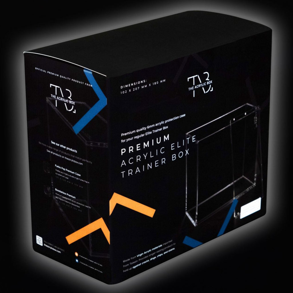 Premium Elite Trainer Box Pokemon – Acrylic case