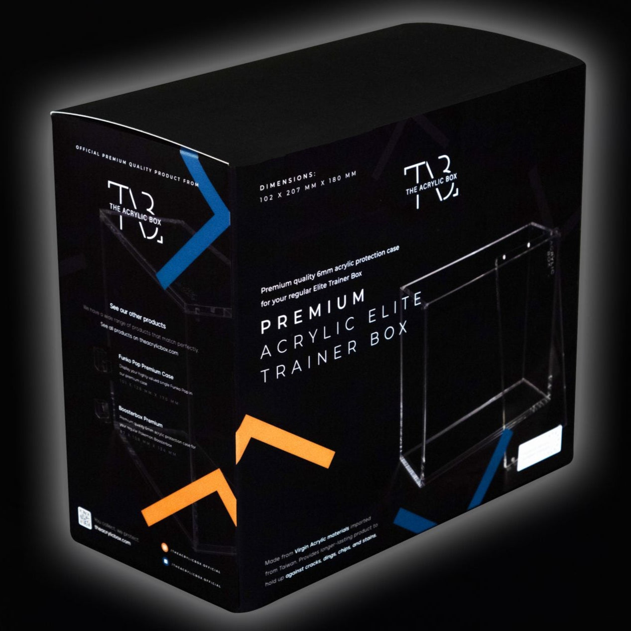 Premium Elite Trainer Box Pokemon – Acrylic case