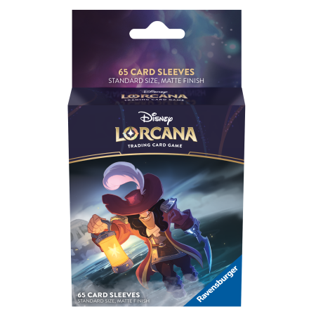 Disney Lorcana Card Sleeve - Captain Hook Set 1