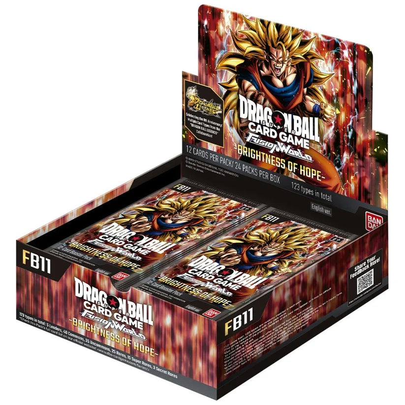 Dragon Ball Super Card Game Fusion World: Brightness of Hope FB11 – Booster Packs / Booster Box (English)