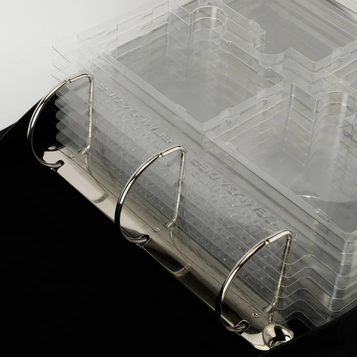 Dossier de collection Premium 3''X4'' à chargement par le haut [216 pochettes 3X3]