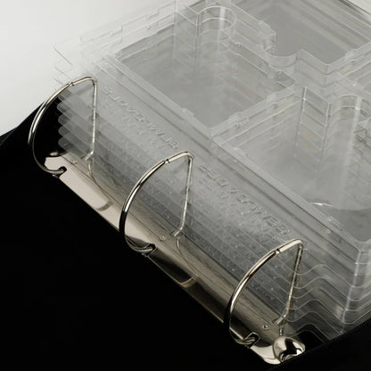 Dossier de collection Premium 3''X4'' à chargement par le haut [216 pochettes 3X3]