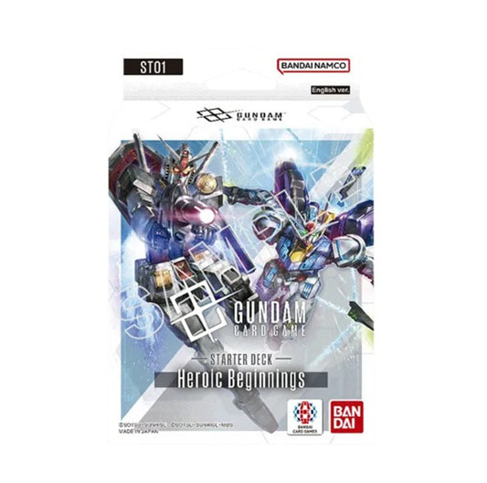 Gundam Card Game - Starter Deck ST01 - Heroic Beginnings