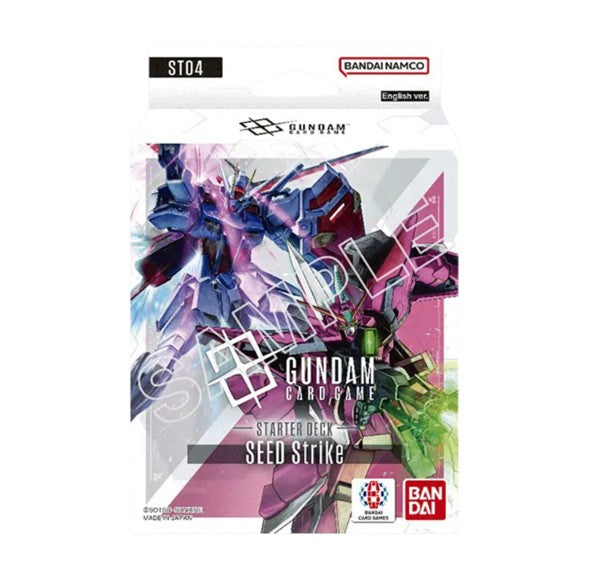 Gundam Card Game - Starter Deck ST04 - SEED Strike