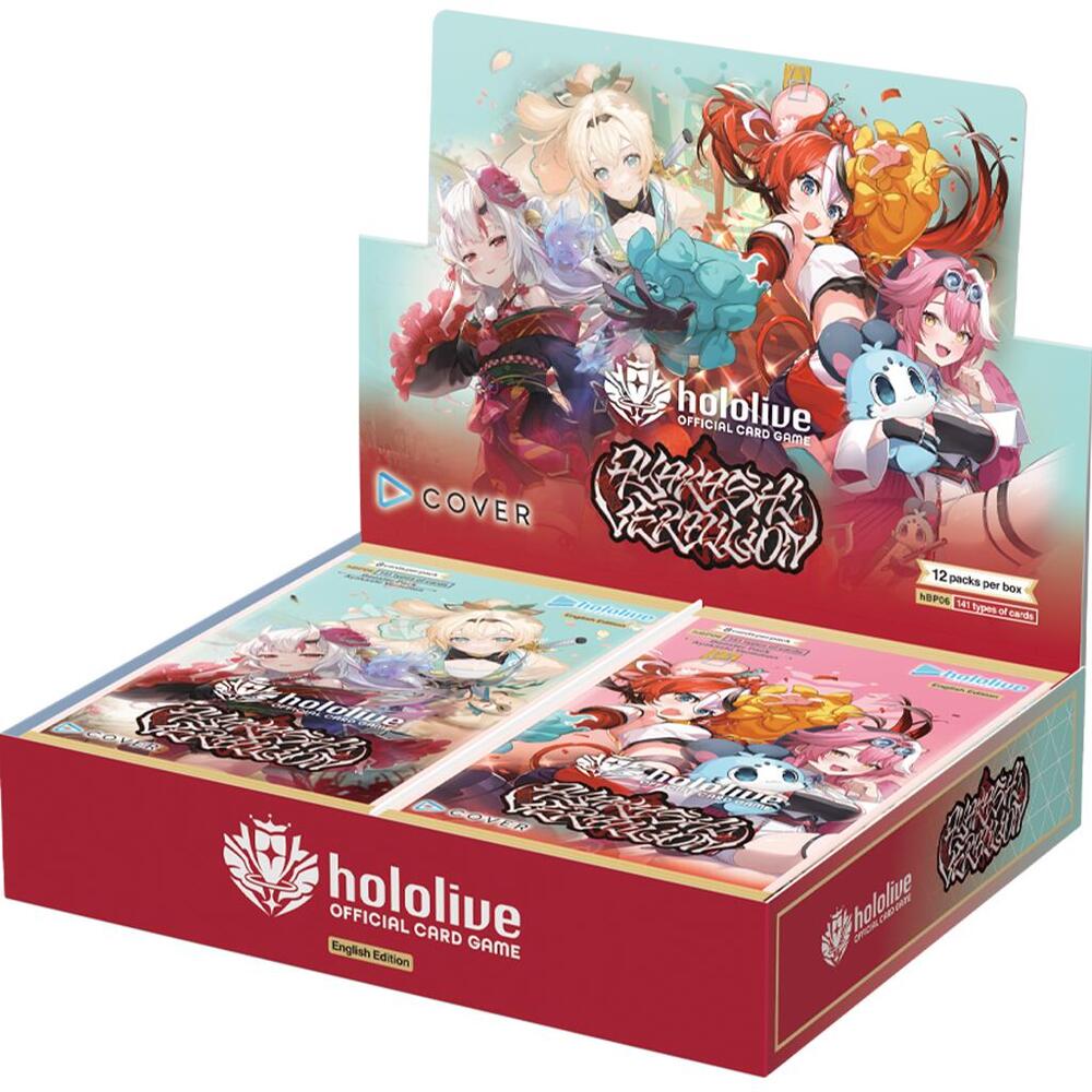 hololive Official Card Game: Ayakashi Vermilion Booster Pack / Booster Box (English)