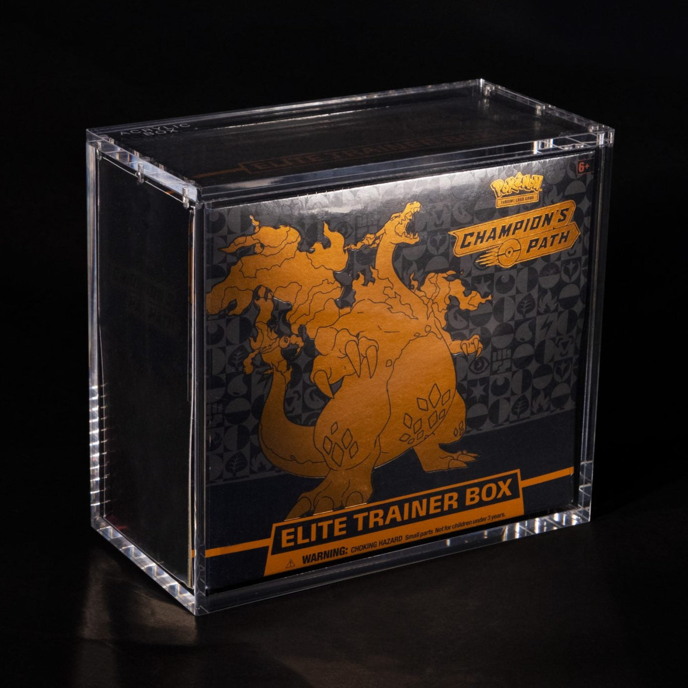 Premium Elite Trainer Box Pokemon – Acrylic case