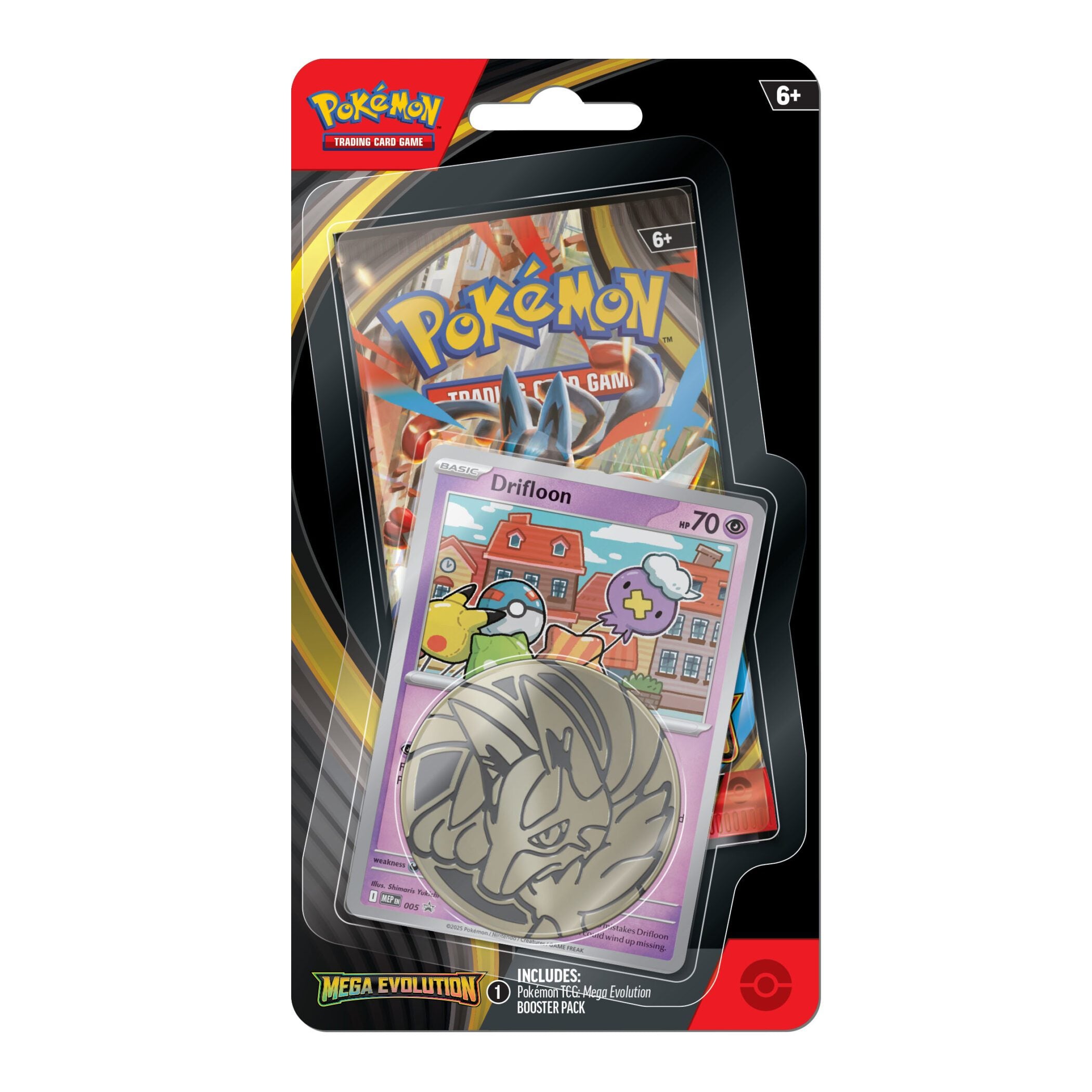 Magic Blisters Pokémon TCG: Mega Evolution Checklane Blister – Drifloon – Magic Traders