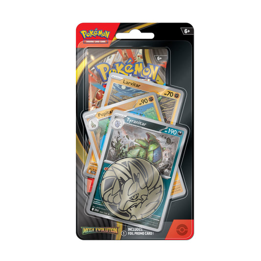 Pokémon TCG: Mega Evolution Checklane Blister – Tyranitar