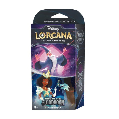 Disney Lorcana -  Rise of the Floodborn – Starter Deck – Merlin & Tiana
