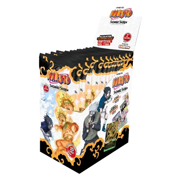 Naruto Mythos TCG: Set 02 – Shinobi Shiren 1st Edition – Booster Packs / Booster Box (English)