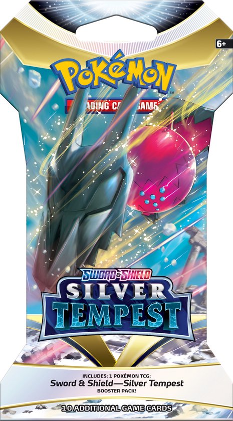 Pokemon - Sword & Shield Silver Tempest Sleeved Booster