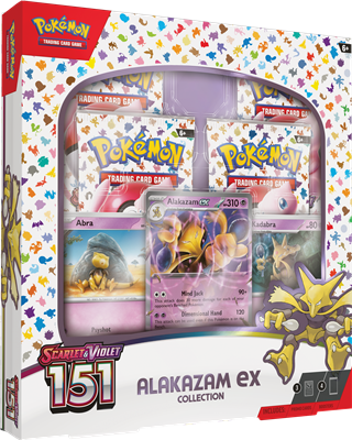 Pokémon TCG: Scarlet &amp; Violet 151 Alakazam ex Collection 