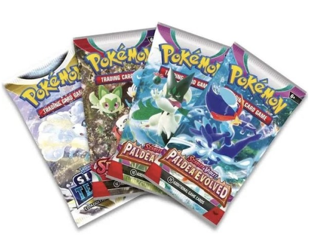 pokmon trading card game paldea legends tins Game: Tin (One per Order) Styles May Vary 210-87285 Pokmon TCG: Paldea Legends Tin