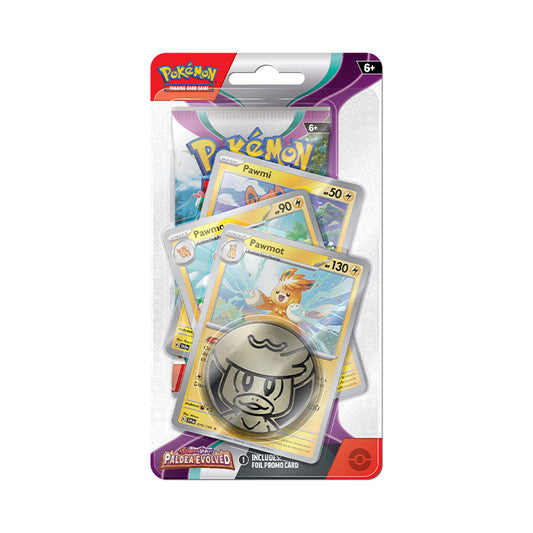 Pokémon TCG: Paldea Evolved Checklane Blister – Pawmot