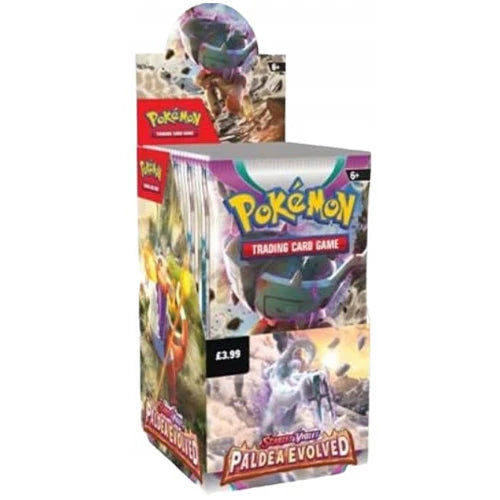 Pokémon TCG: Paldea Evolved Halve Booster Box (18 packs)