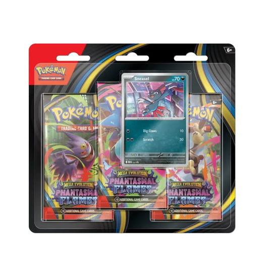 Pokémon TCG: Phantasmal Flames 3 Pack Blister – Sneasel