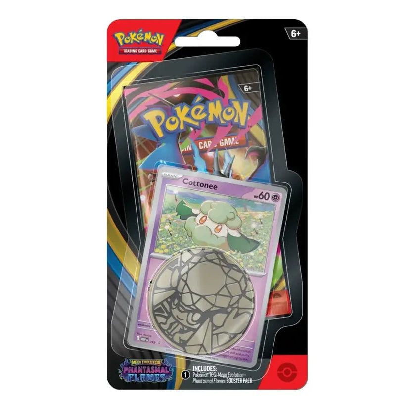 Pokémon TCG: Phantasmal Flames Checklane Blister – Cottonee