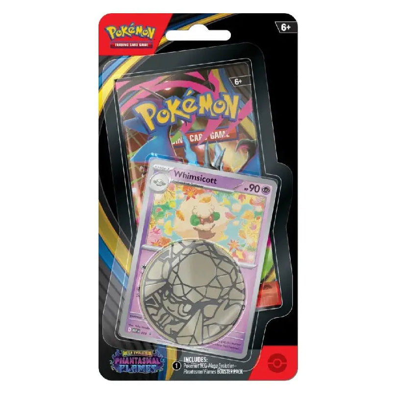 Pokémon TCG: Phantasmal Flames Checklane Blister – Whimsicott