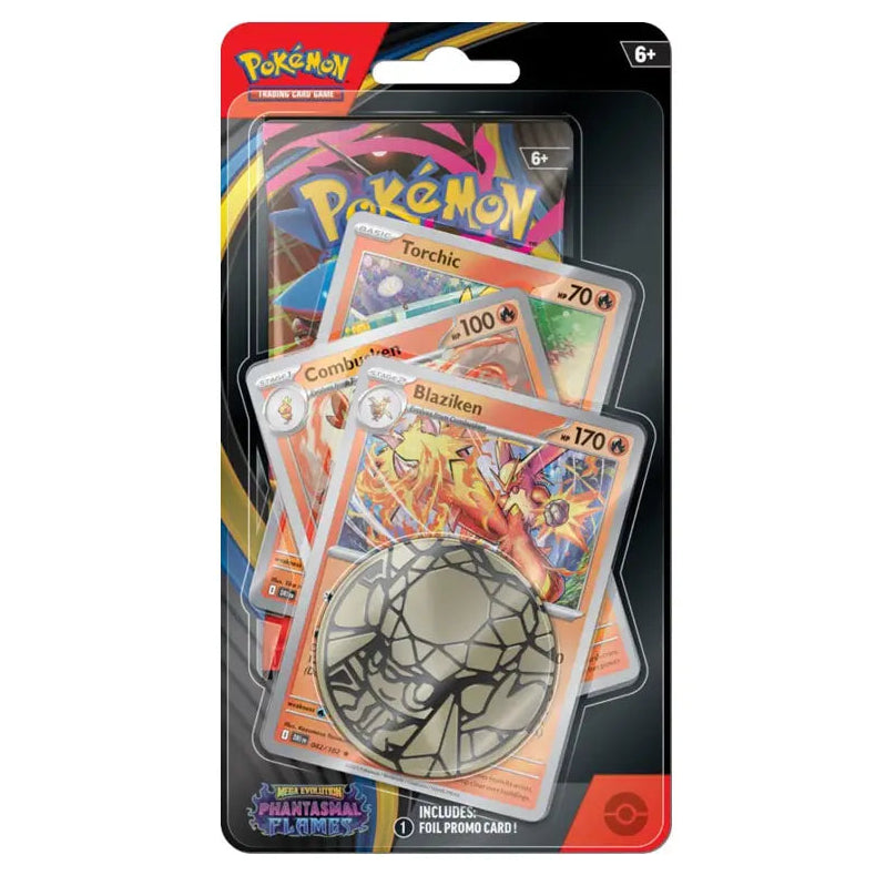 Pokémon TCG: Phantasmal Flames Premium Checklane Blister – Blaziken