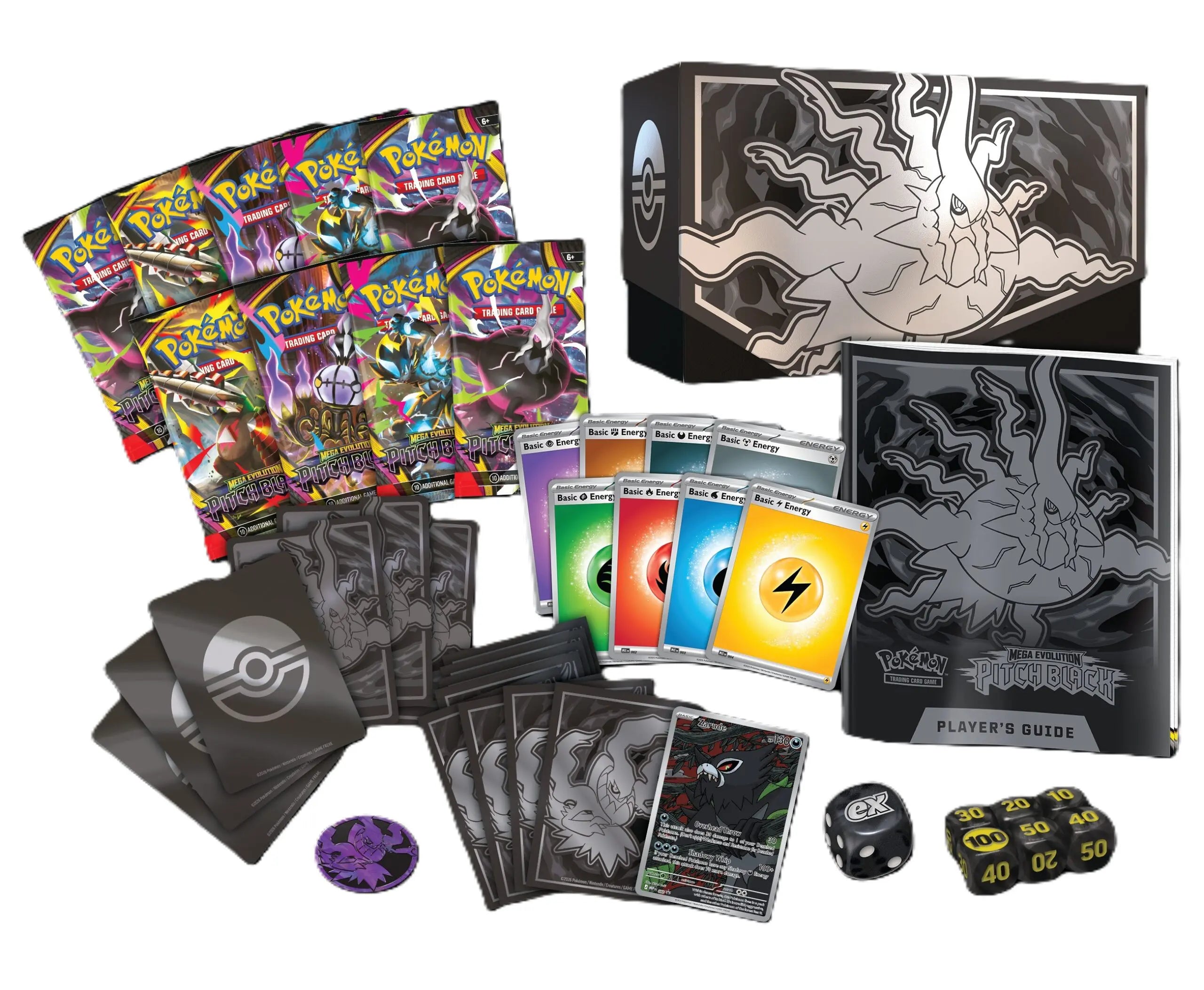 Pokémon TCG: Mega Evolution – Pitch Black Elite Trainer Box