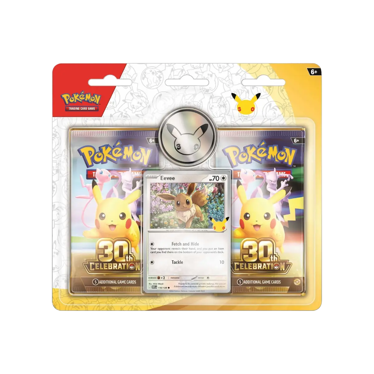 Pokémon TCG: 30th Celebration 2-Pack Blister – Eevee Promo