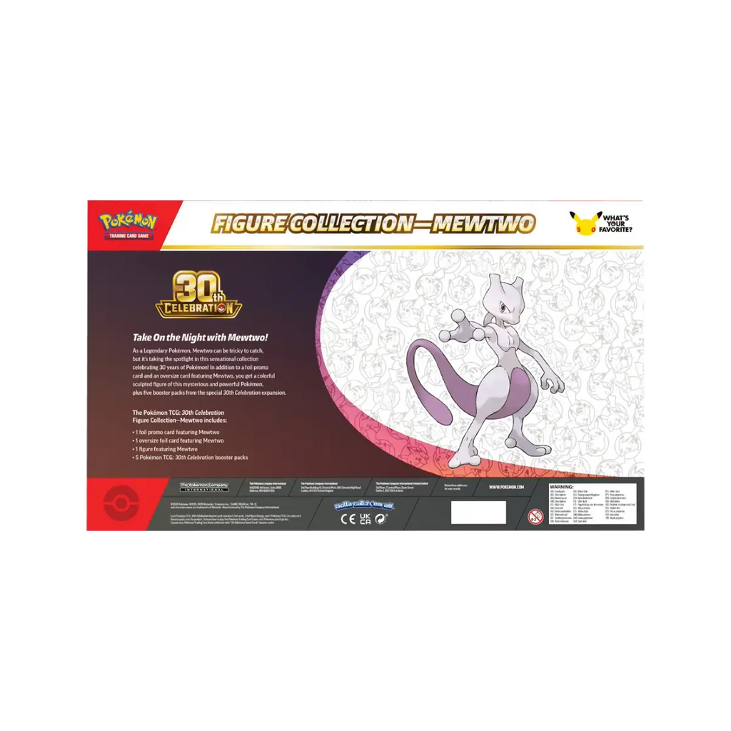 Pokémon TCG: 30th Celebration Figure Collection – Mew / Mewtwo