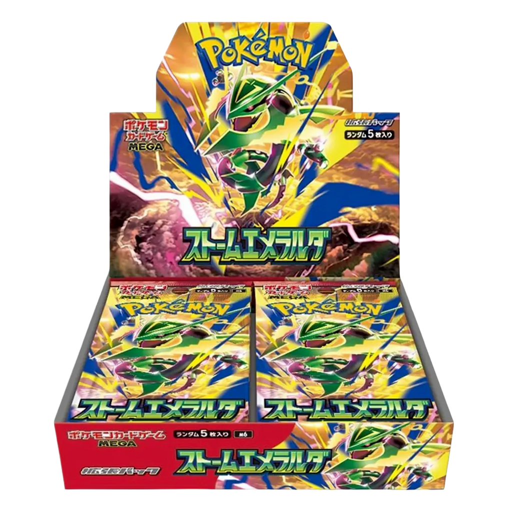 Pokémon TCG: Storm Emeralda (M6) Booster Box (Japans)