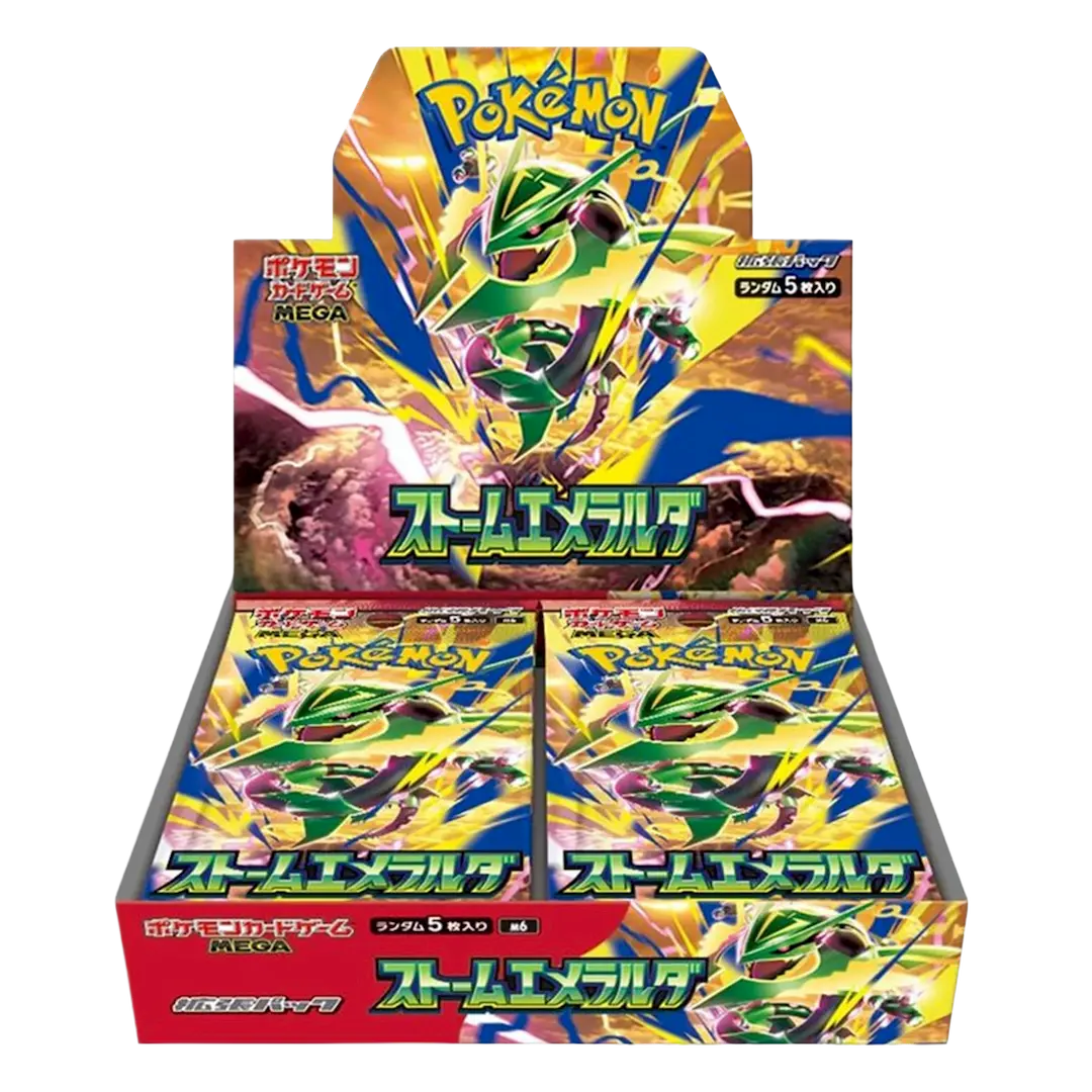 Pokémon TCG: Storm Emeralda (M6) Booster Box (Japans)
